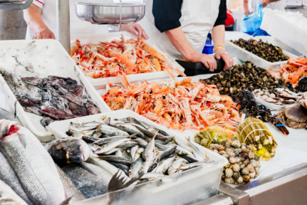 TPV Murcia para pescadería con balanza y alérgenos